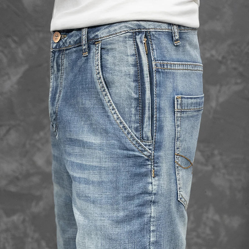 Men’s Retro Denim Shorts – Classic Made Current