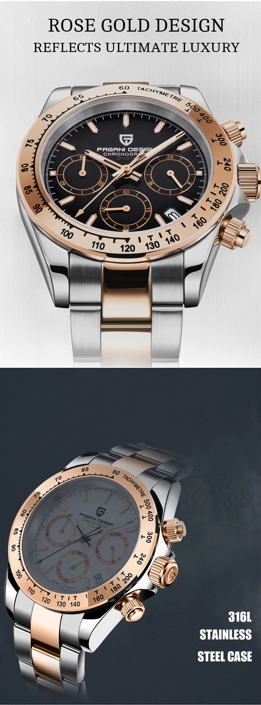 PD1644 Chrono: Masculine Luxury in Motion