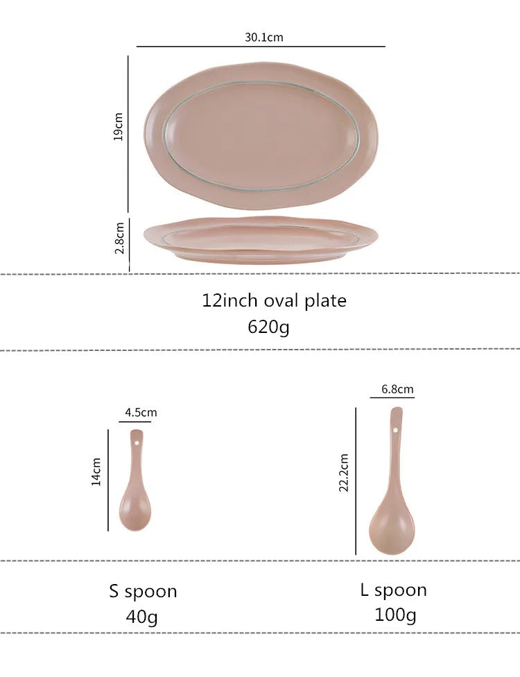 Nordic Ceramic Dinnerware Set
