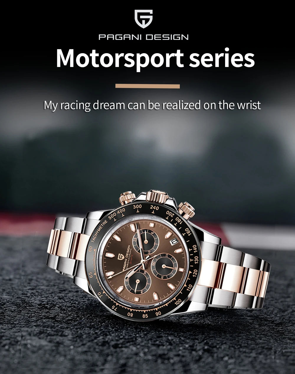 PD1644 Chrono: Masculine Luxury in Motion