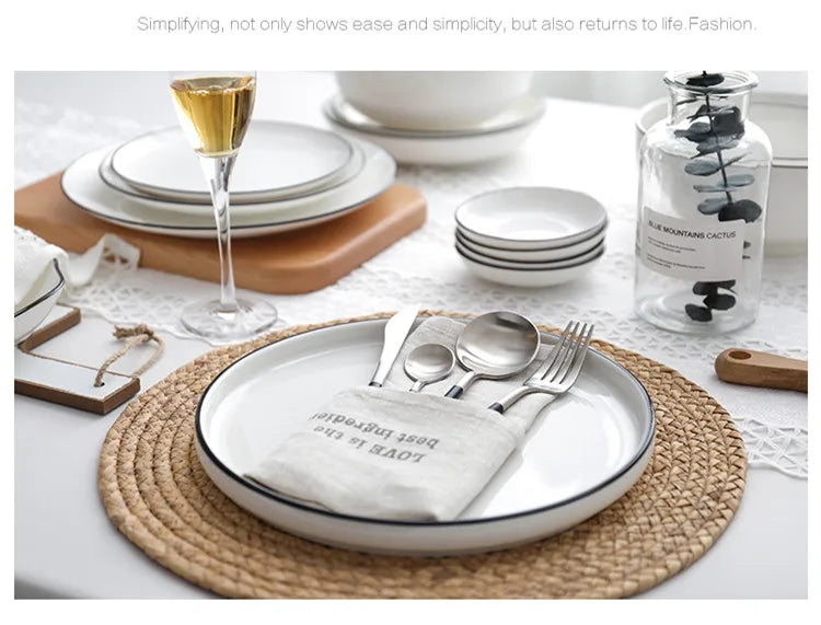 Minimalist Ceramic Tableware