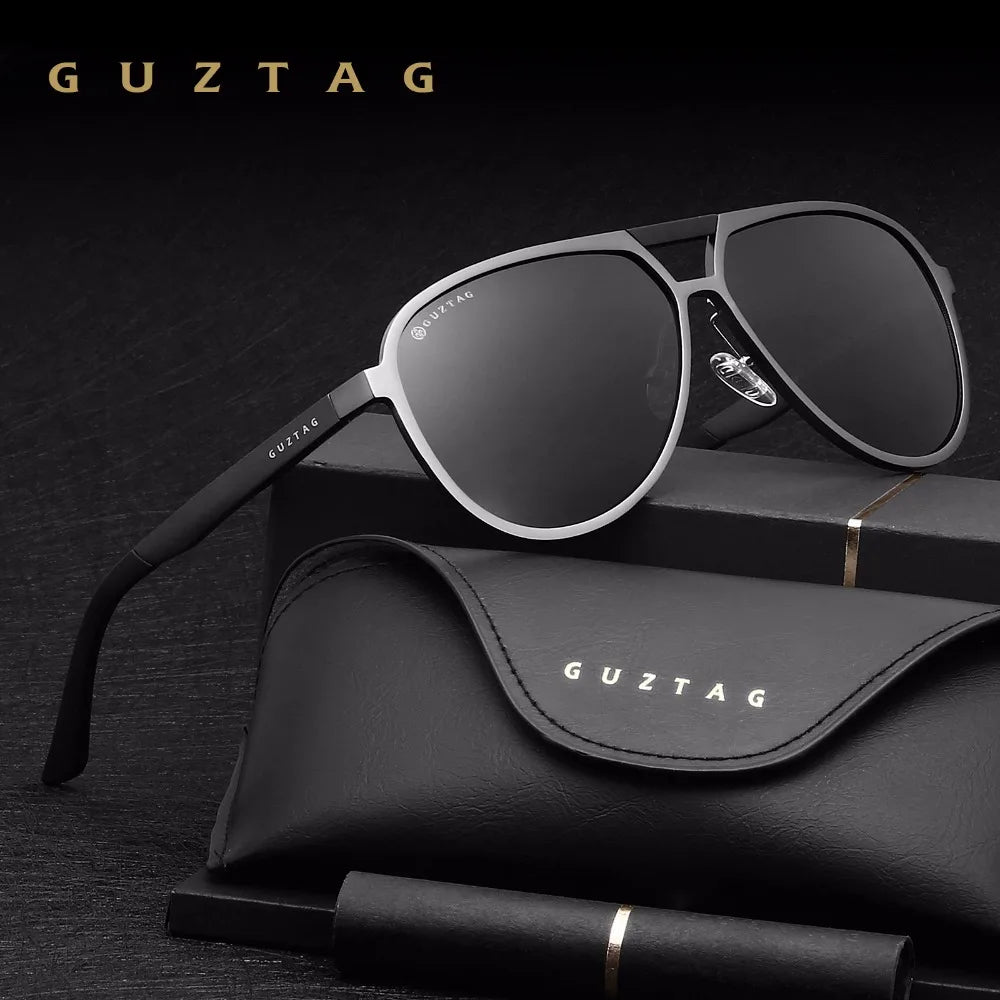 AeroPilot: Polarised UV400 Aluminium Sunglasses for Men