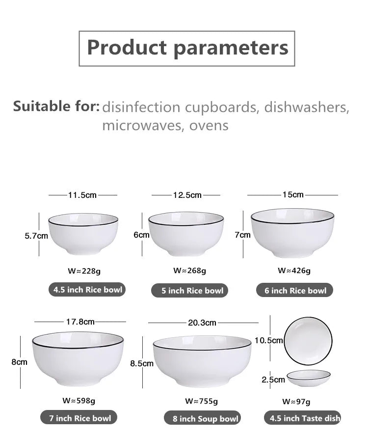 Minimalist Ceramic Tableware