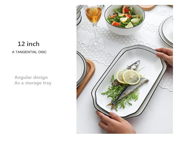 Minimalist Ceramic Tableware