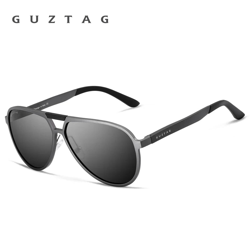 AeroPilot: Polarised UV400 Aluminium Sunglasses for Men