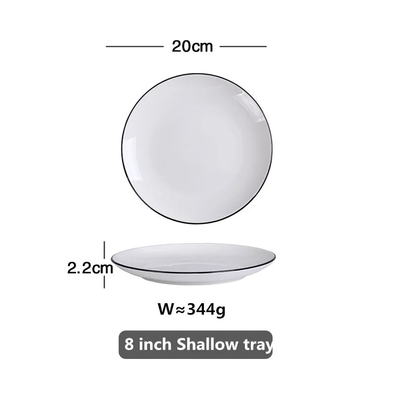 Minimalist Ceramic Tableware