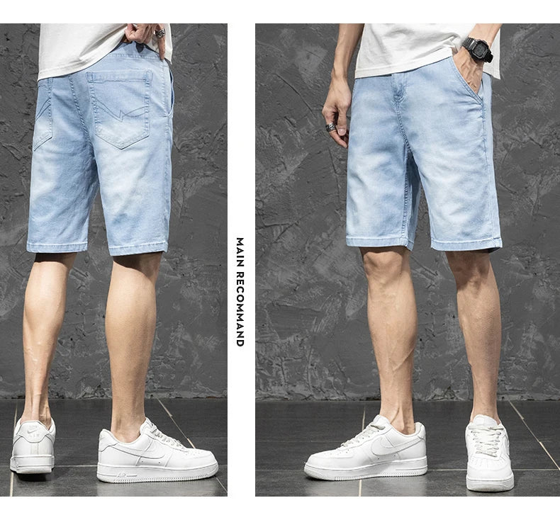 Men’s Retro Denim Shorts – Classic Made Current