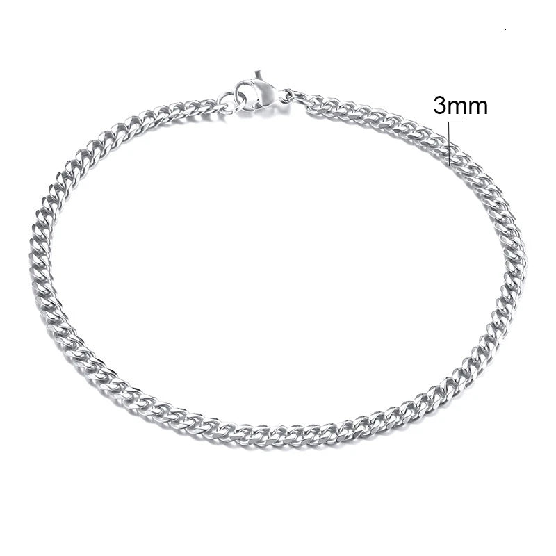 Forge Link: Chunky Miami Curb Chain Bracelet for Men