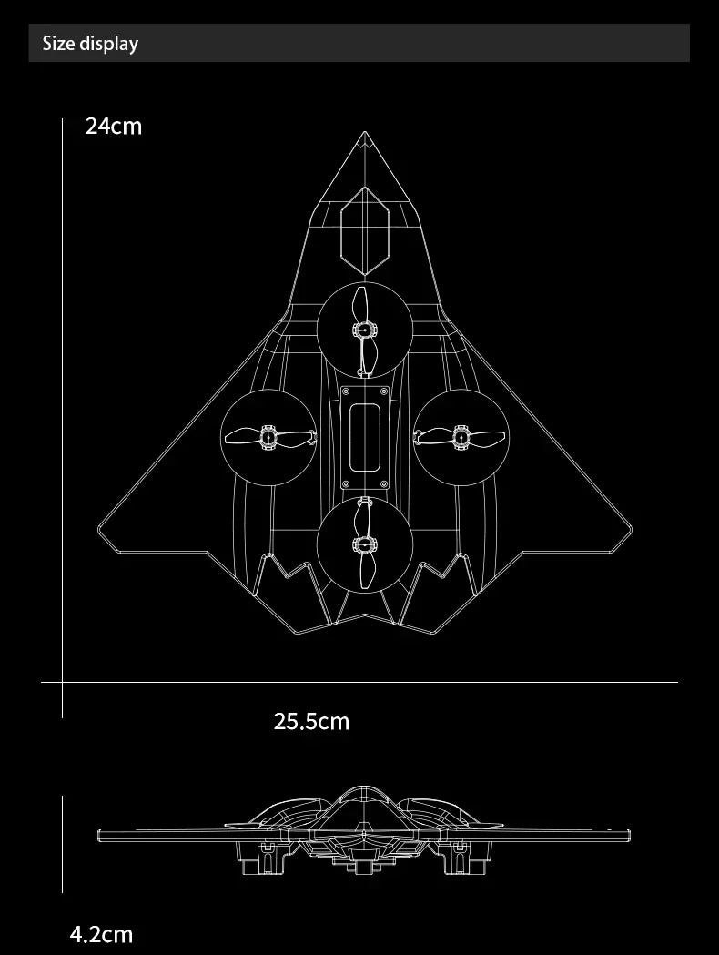 SkyGlide Series: EPP RC Stunt Gliders (Ages 14+)