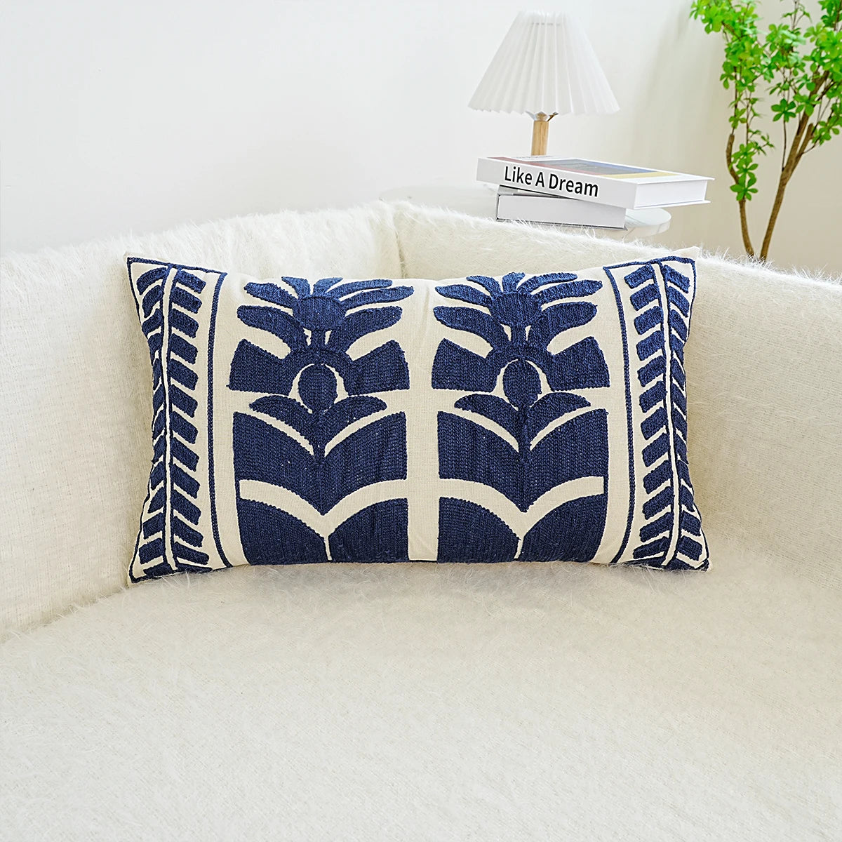 Heritage Thread: American-Style Embroidered Cushion Cover