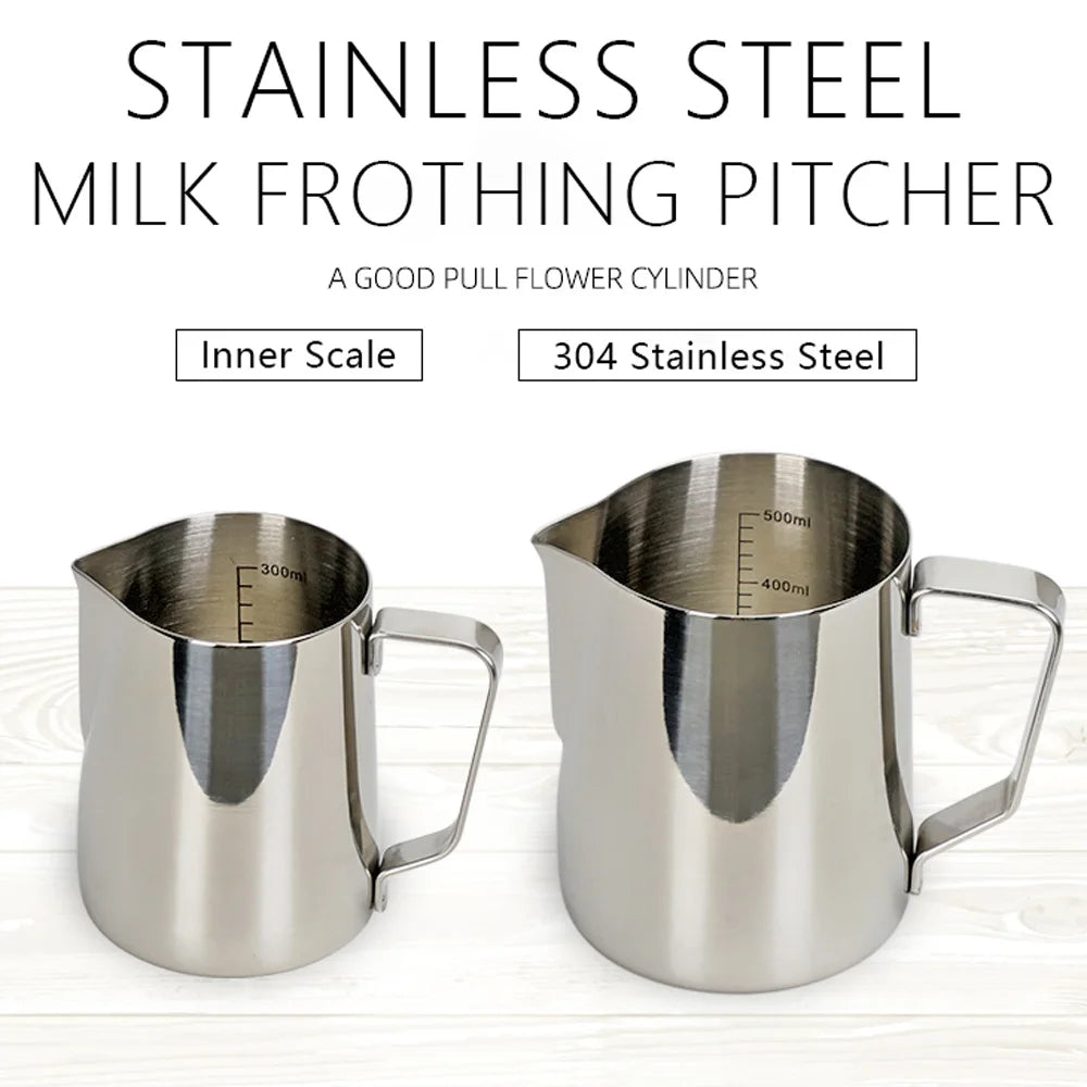 Stainless Steel Milk Frothing Jug