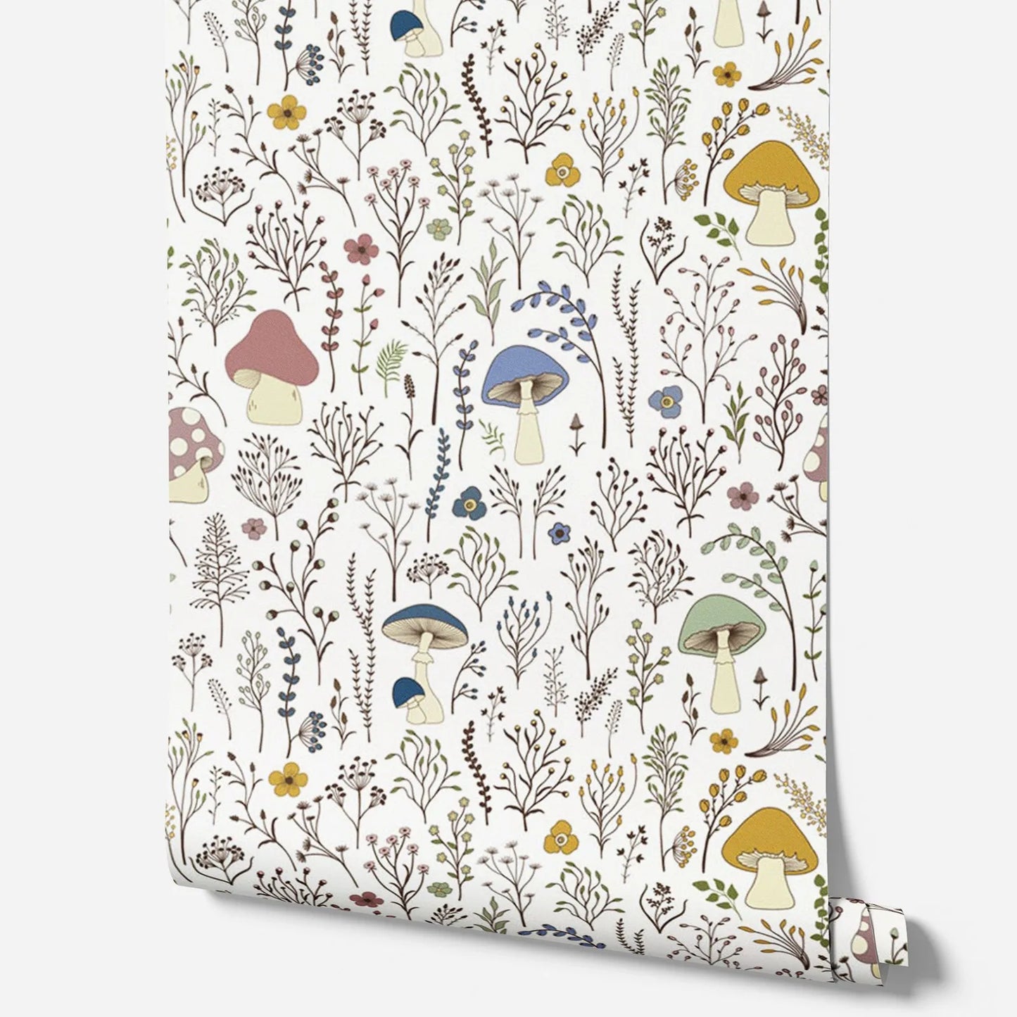 Mushroom Paradise Wallpaper