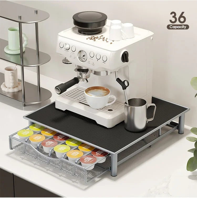 Creative Coffee Capsule Drawer Rack