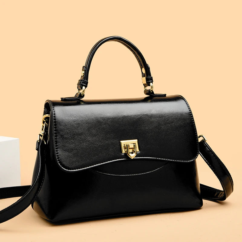 Grandeur Flow: Luxury Multilayer Shoulder Tote