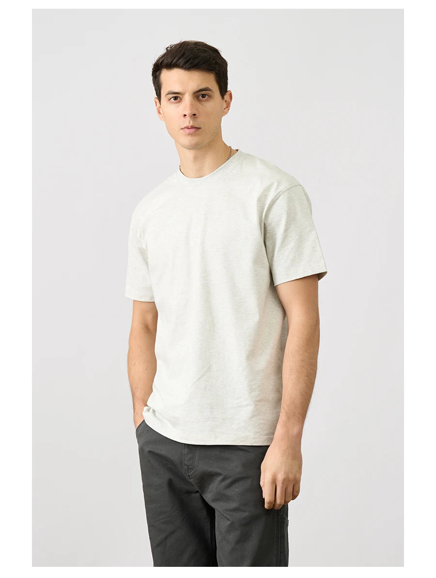 Men's Oversized 310gsm Cotton T-Shirt – Heavyweight Comfort, Everyday Wear