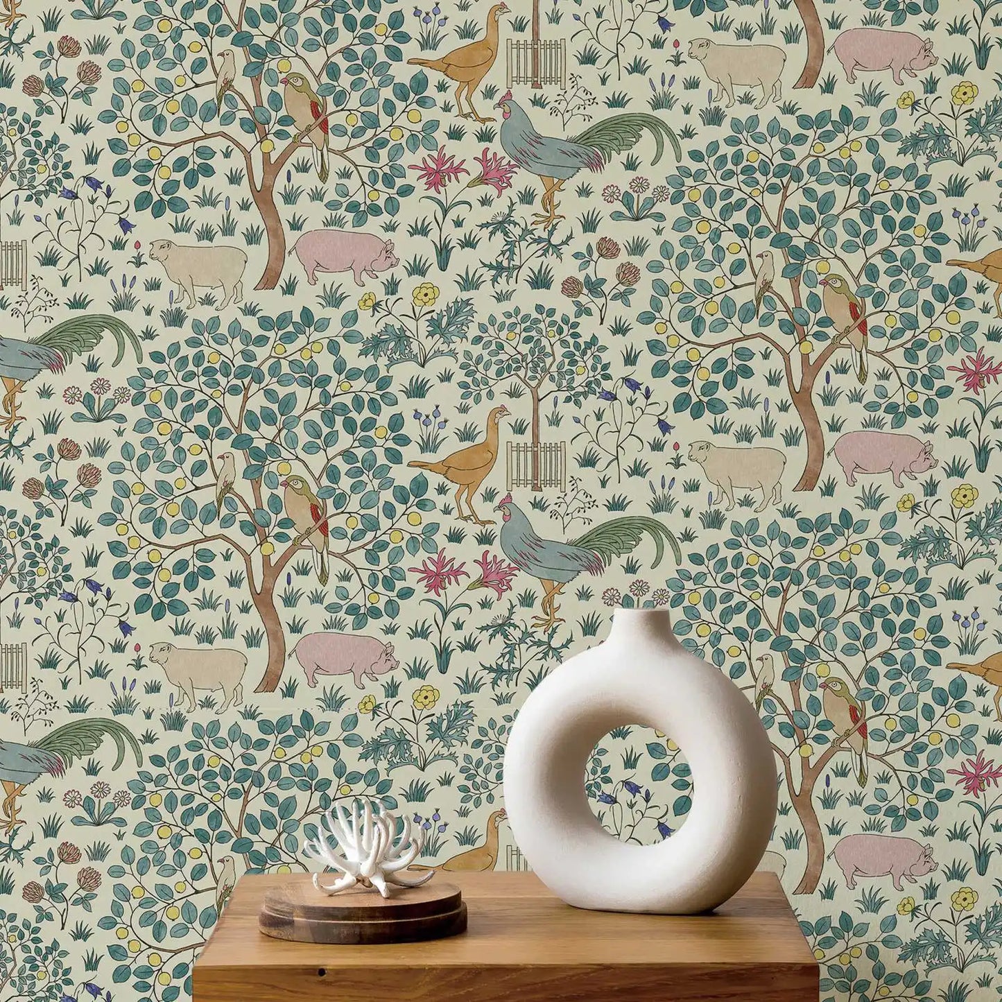 Orchard Kids Wallpaper