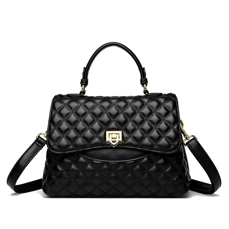 Grandeur Flow: Luxury Multilayer Shoulder Tote