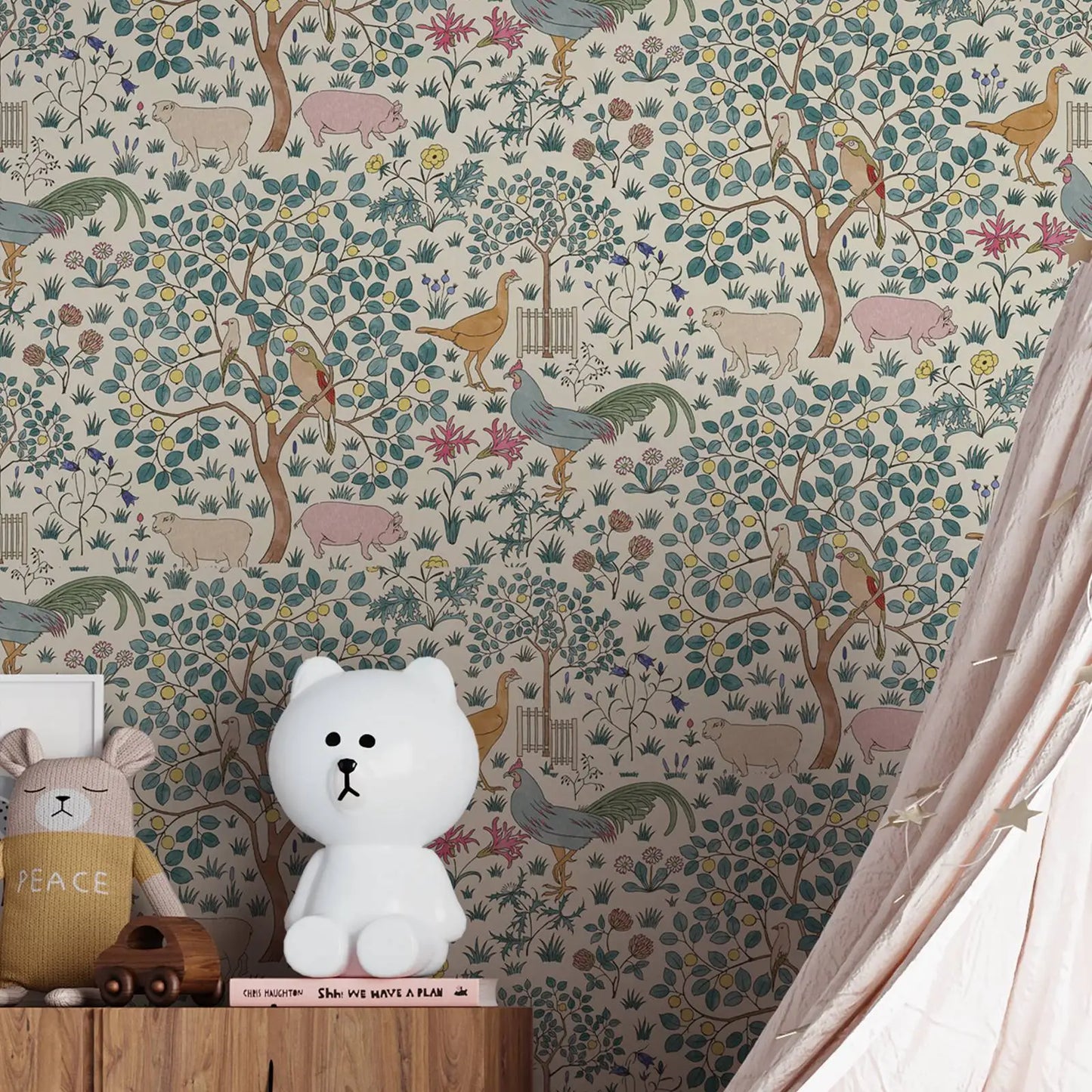 Orchard Kids Wallpaper