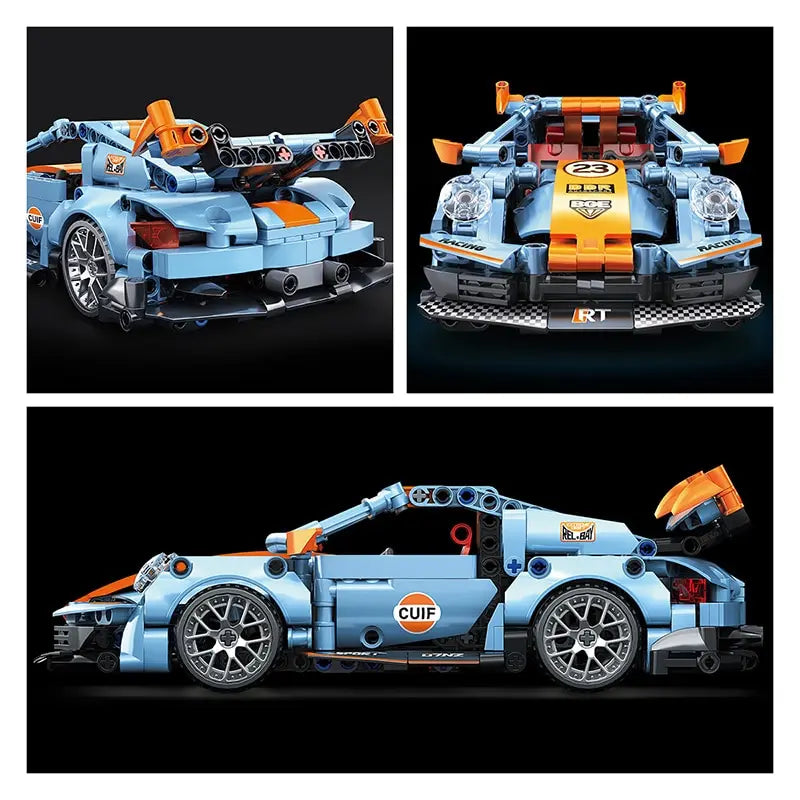 MOC Street Machine: Collector Car Building Kit (Ages 8–Adult)