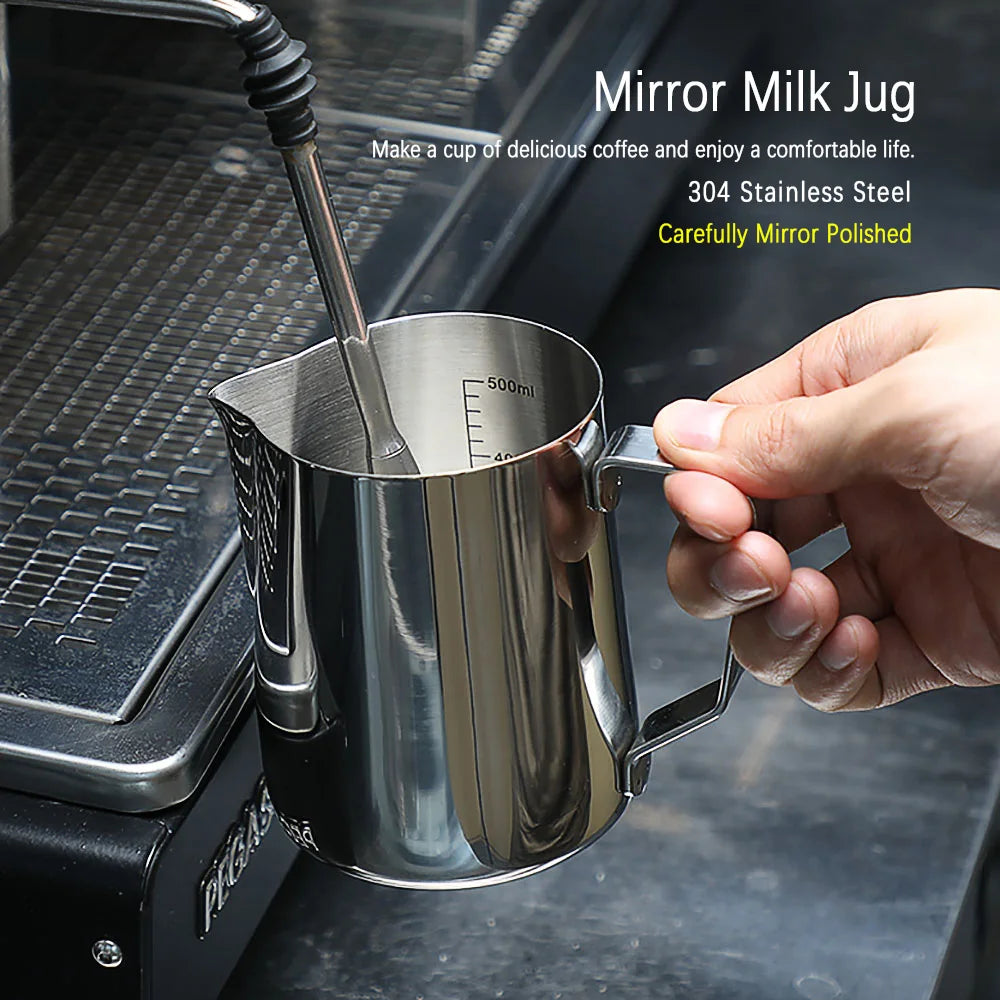 Stainless Steel Milk Frothing Jug
