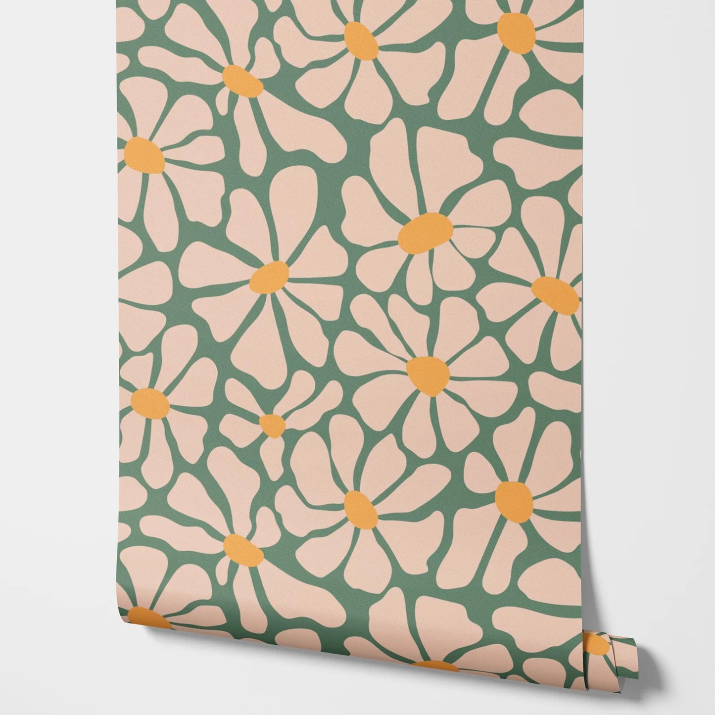 Funky Daisy Wallpaper