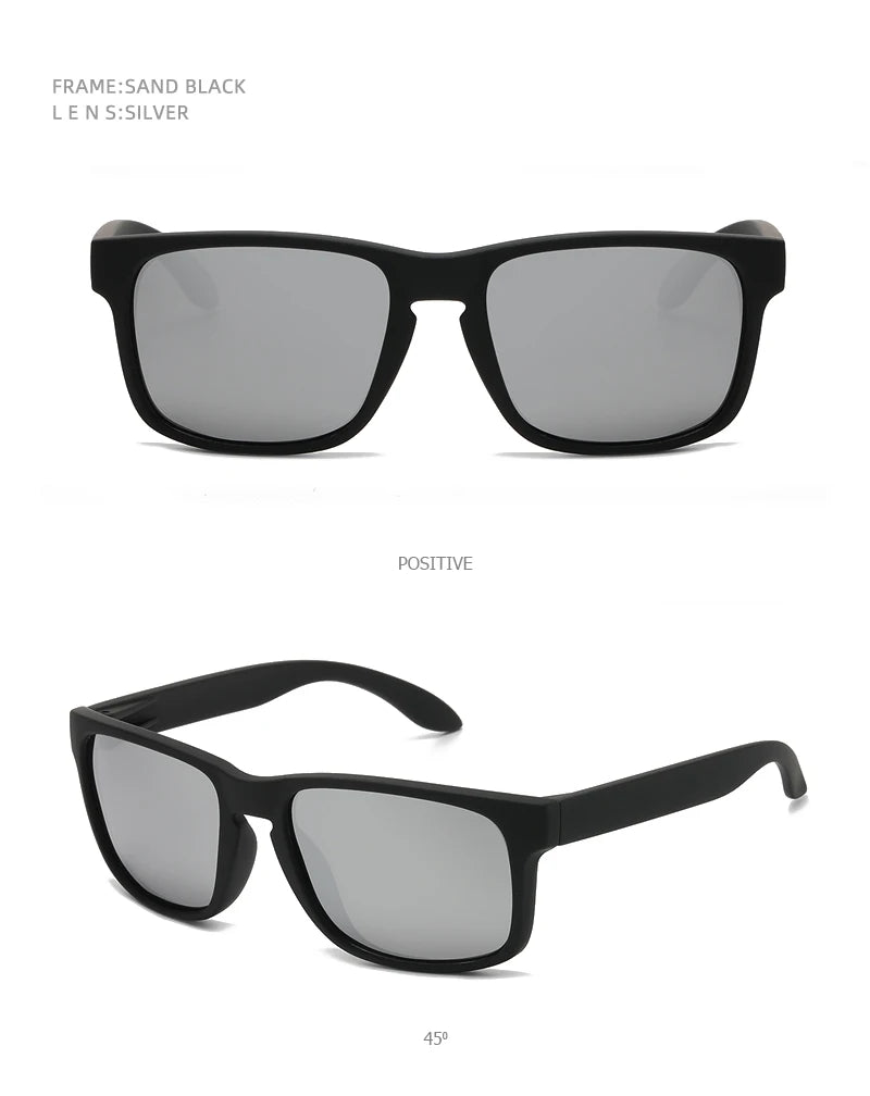 Vector Shade: Classic Square Polarised Sunglasses for Men