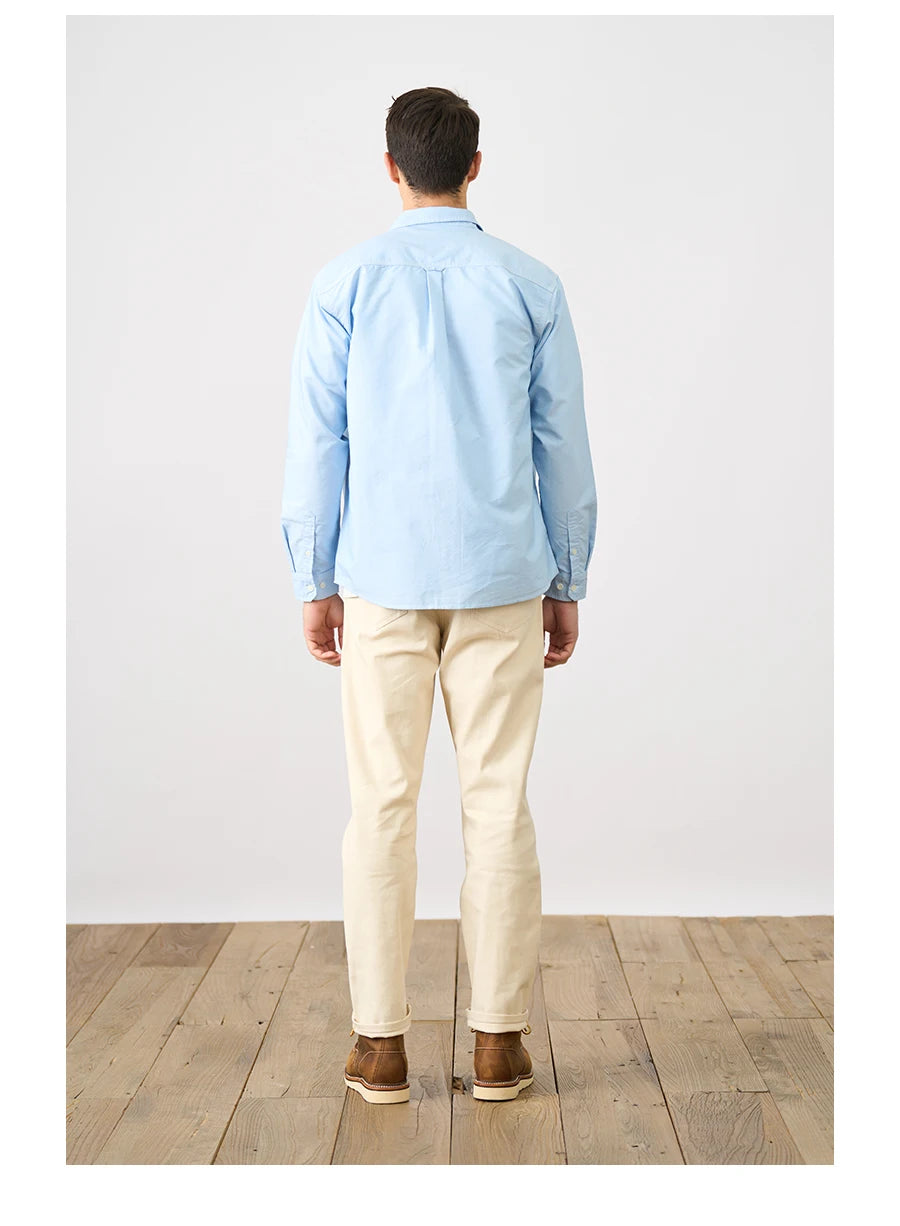 Men's Oversized Oxford Shirt – Refined Casual for Every Season