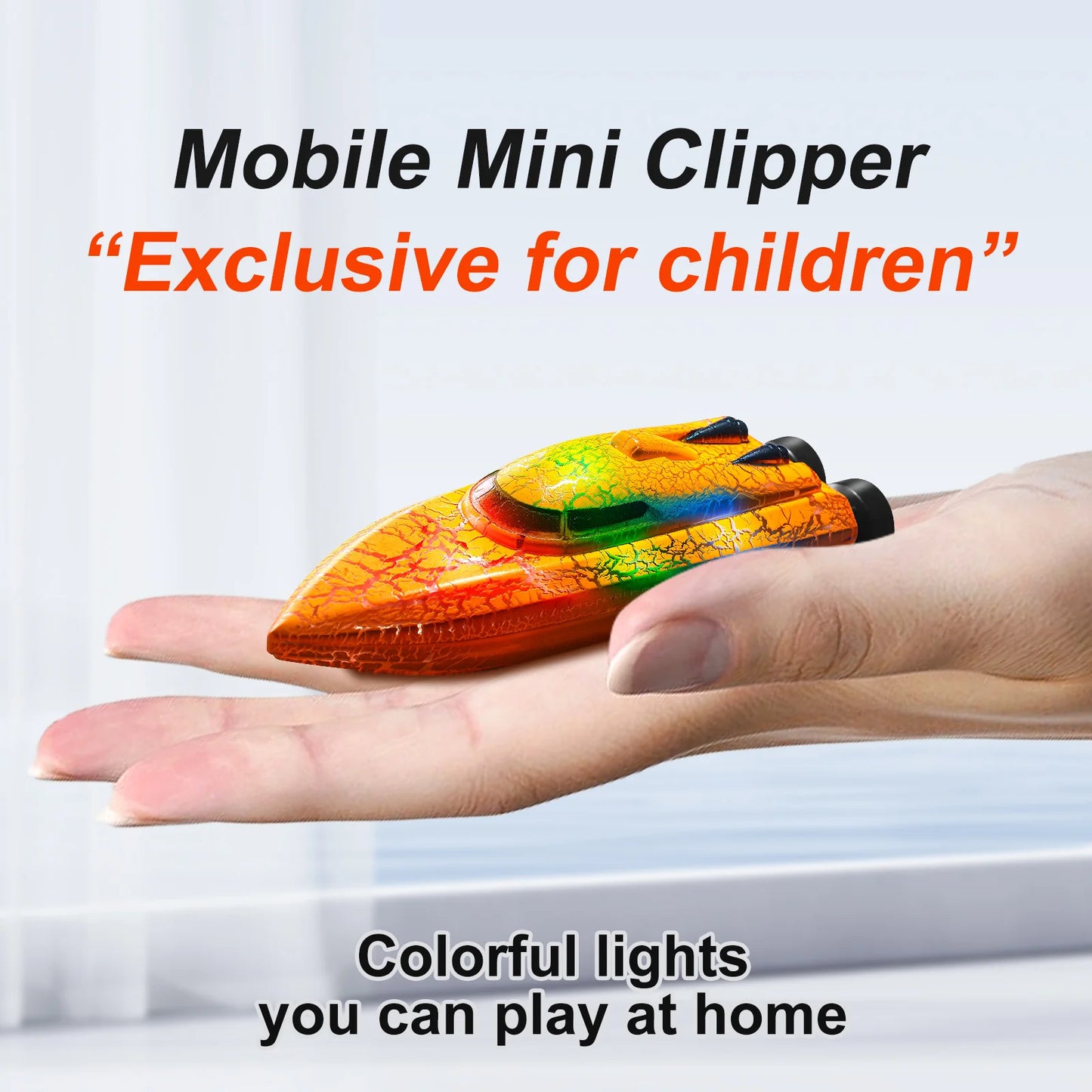 Mini Wave: 2.4G RC Speedboat (Ages 6–12)