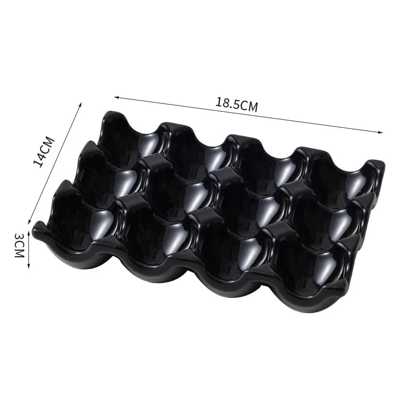 Ceramic Egg Storage Tray
