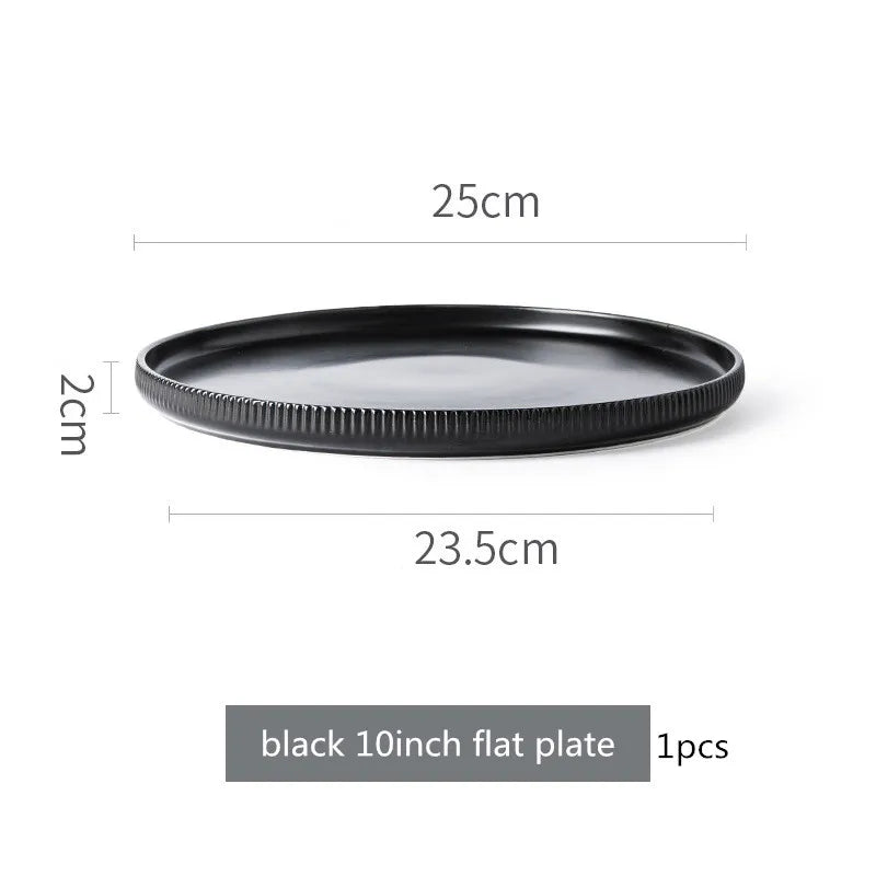 Matte Glazed Ceramic Dinnerware