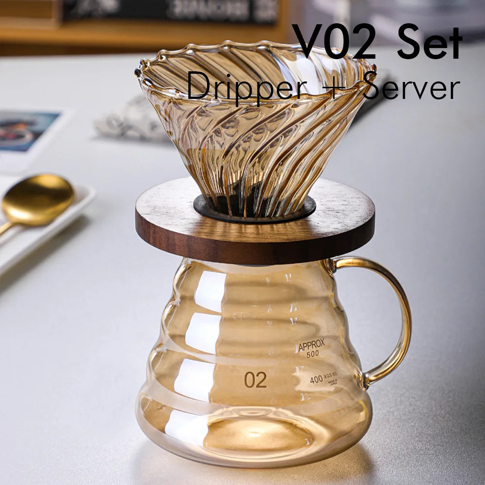 Pour Over Coffee Dripper Set (600ml)