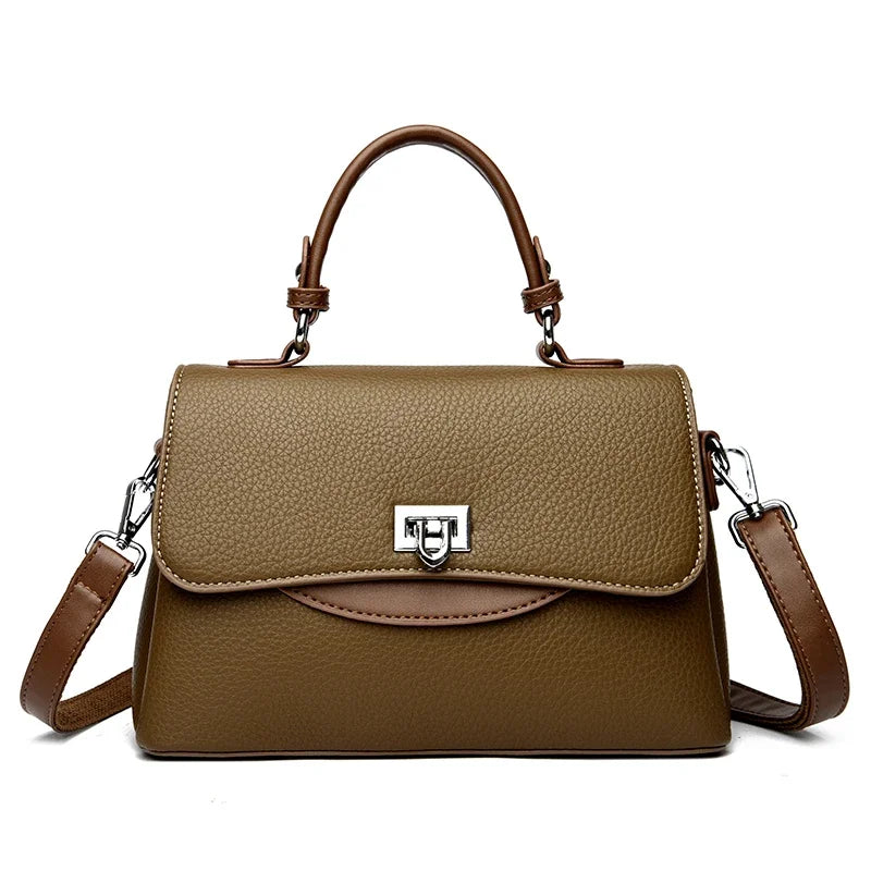 Grandeur Flow: Luxury Multilayer Shoulder Tote
