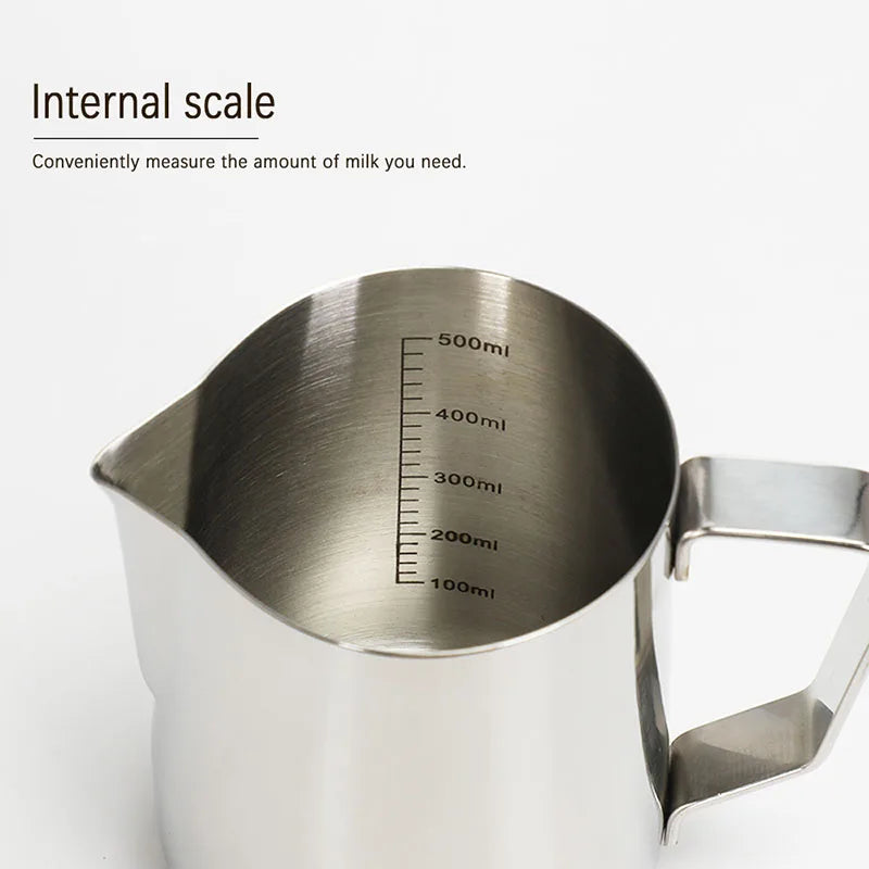 Stainless Steel Milk Frothing Jug