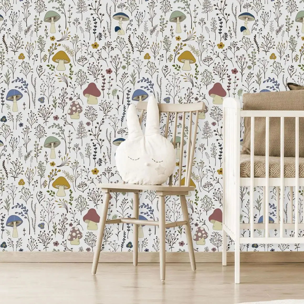 Mushroom Paradise Wallpaper