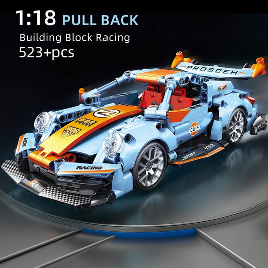 MOC Street Machine: Collector Car Building Kit (Ages 8–Adult)