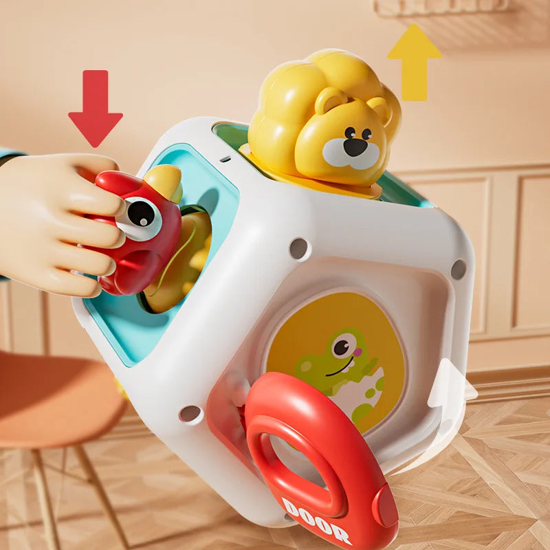 BusyCube 10-in-1: Montessori Sensory Lock-Box (Ages 3–6)