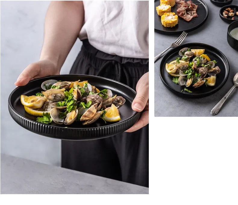 Matte Glazed Ceramic Dinnerware