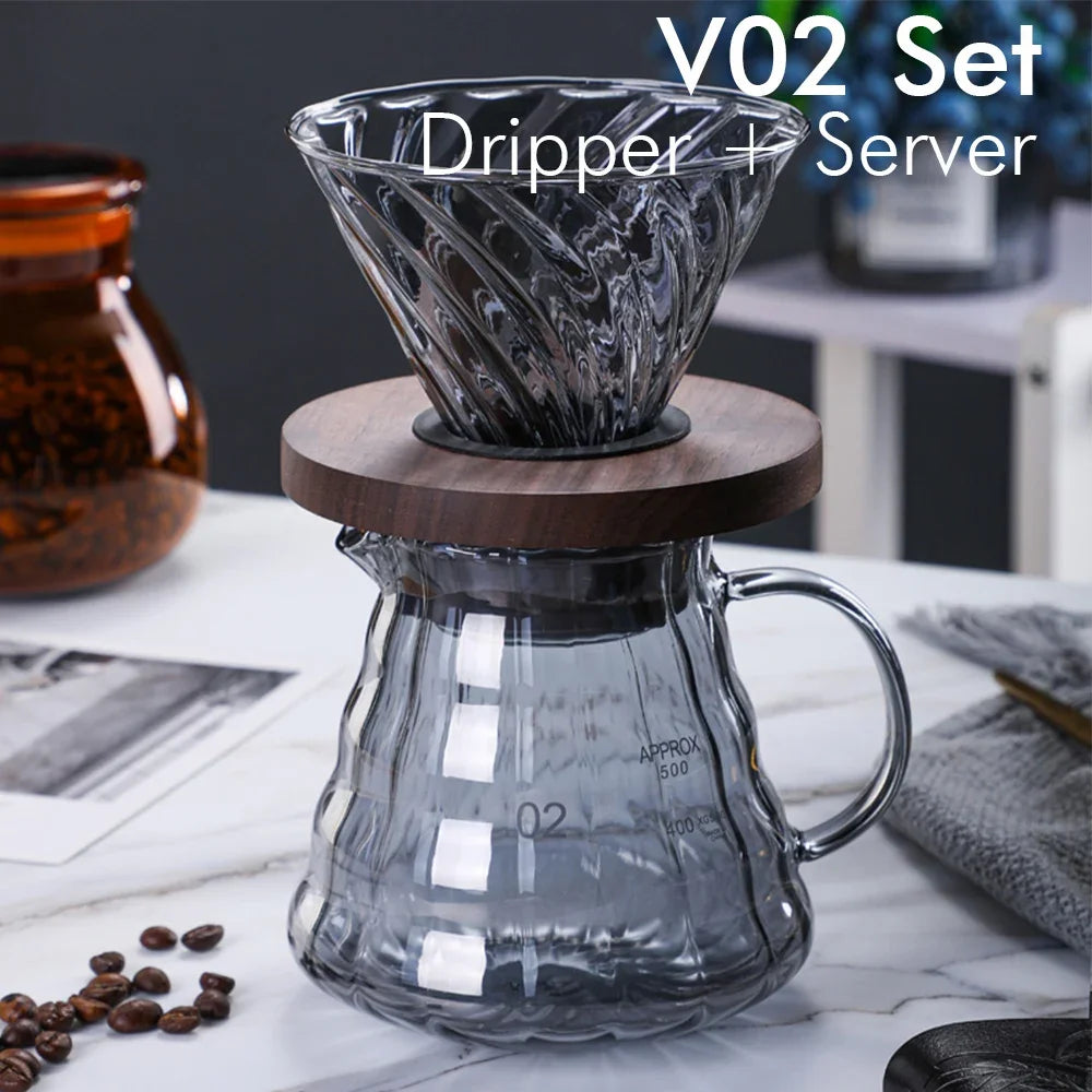 Pour Over Coffee Dripper Set (600ml)