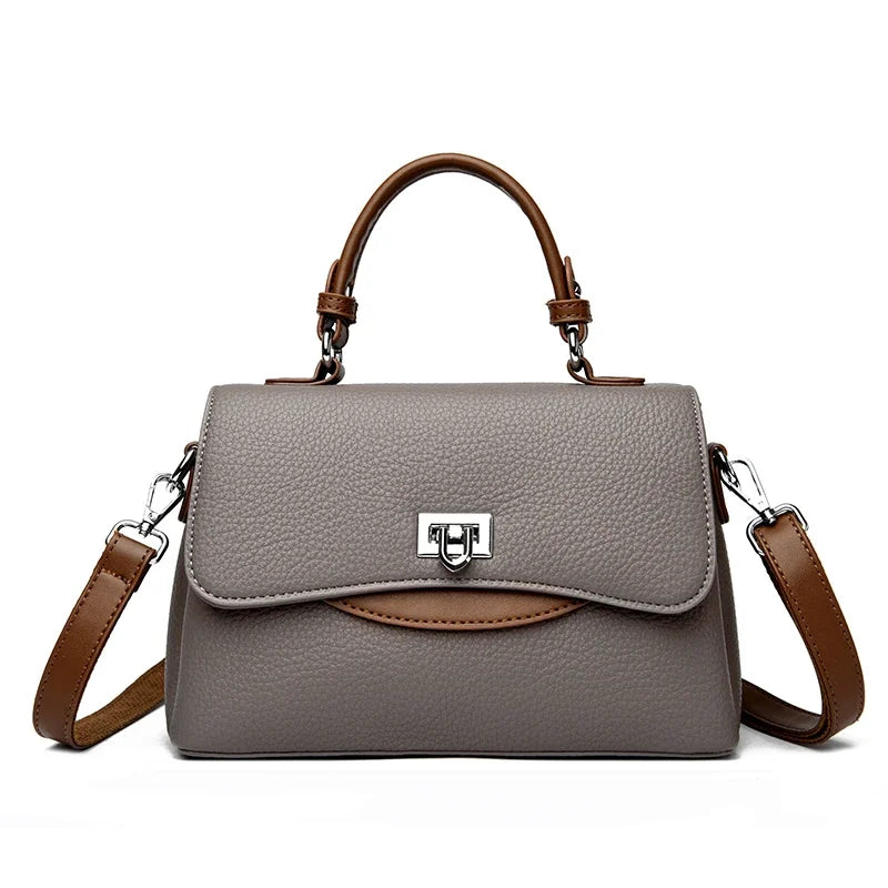 Grandeur Flow: Luxury Multilayer Shoulder Tote