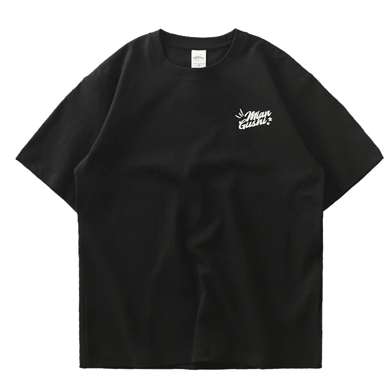 Vintage Trend Heavyweight Short-Sleeved T-Shirt: Built for the Bold