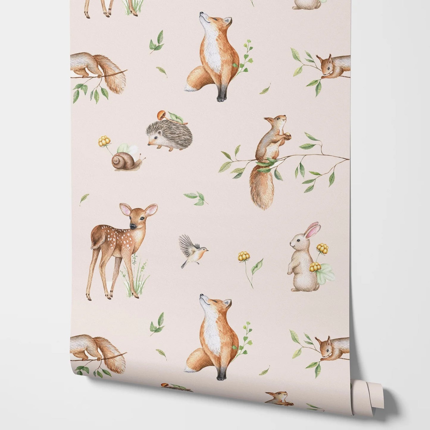 Kids Room Animal Wallpaper