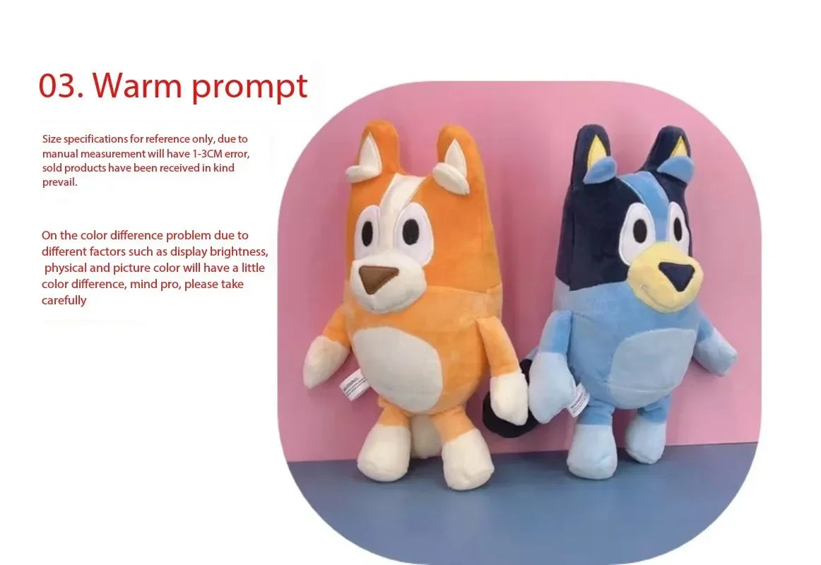 Bluey & Bingo Buddies: Soft Plush Dolls (17 cm / 28 cm)