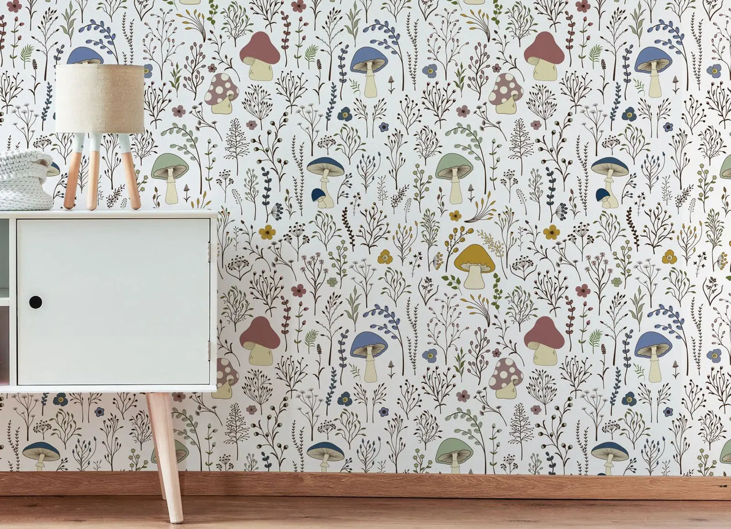 Mushroom Paradise Wallpaper