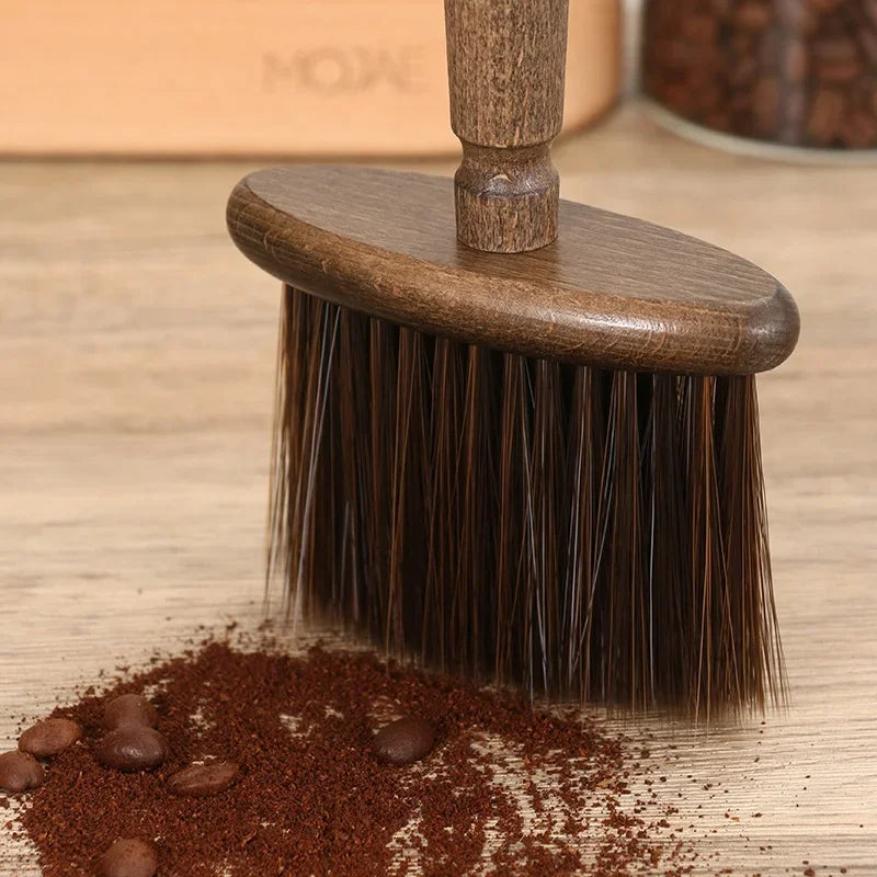 Wooden Coffee Powder Cleaning Brush