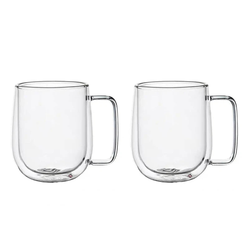 Double Wall Glass Coffee Mug