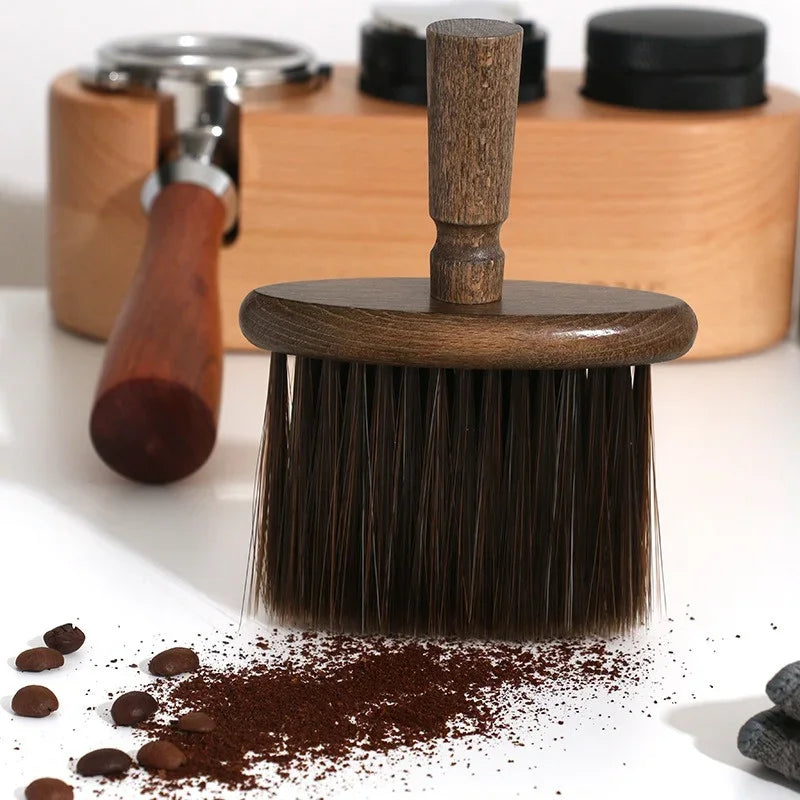 Wooden Coffee Powder Cleaning Brush