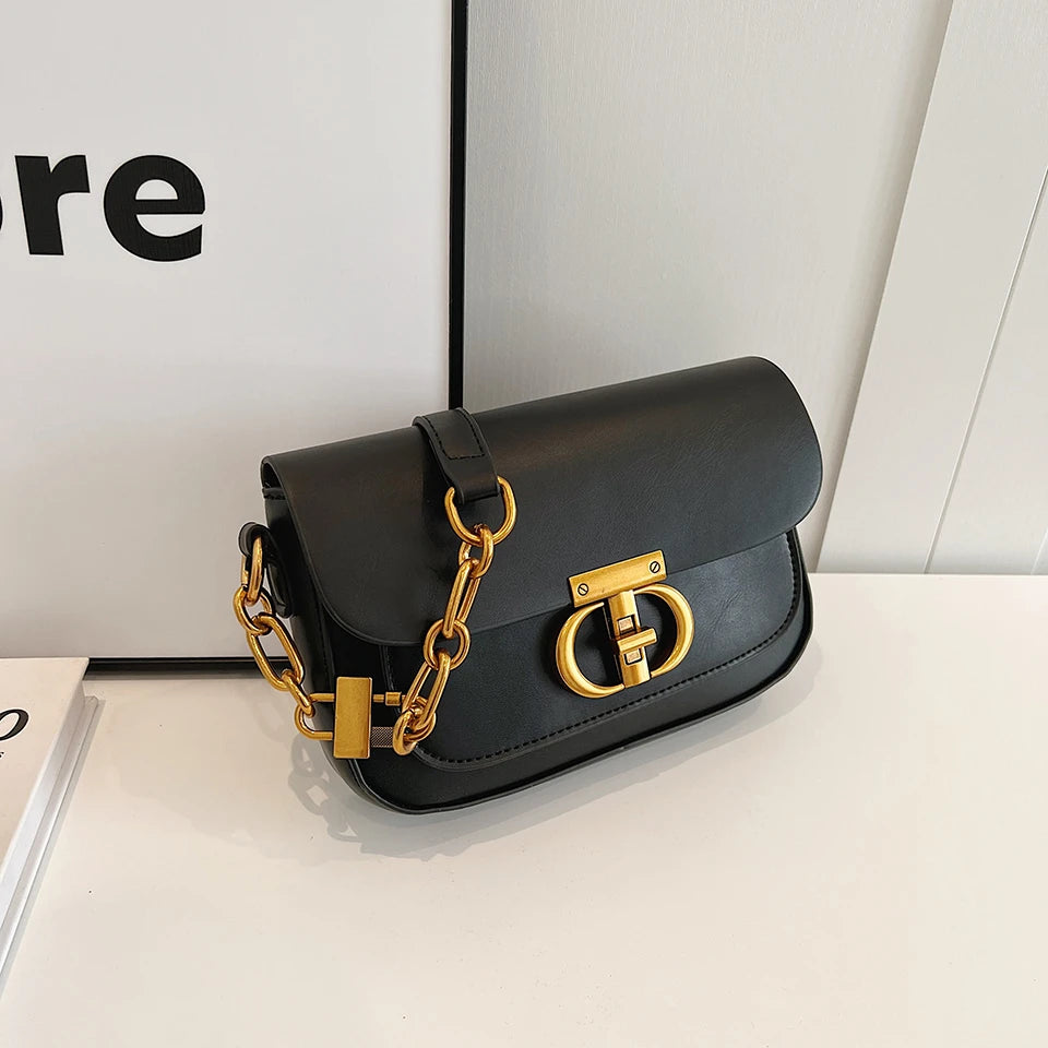 The Lock Flap Bag: Retro Form, Modern Ease