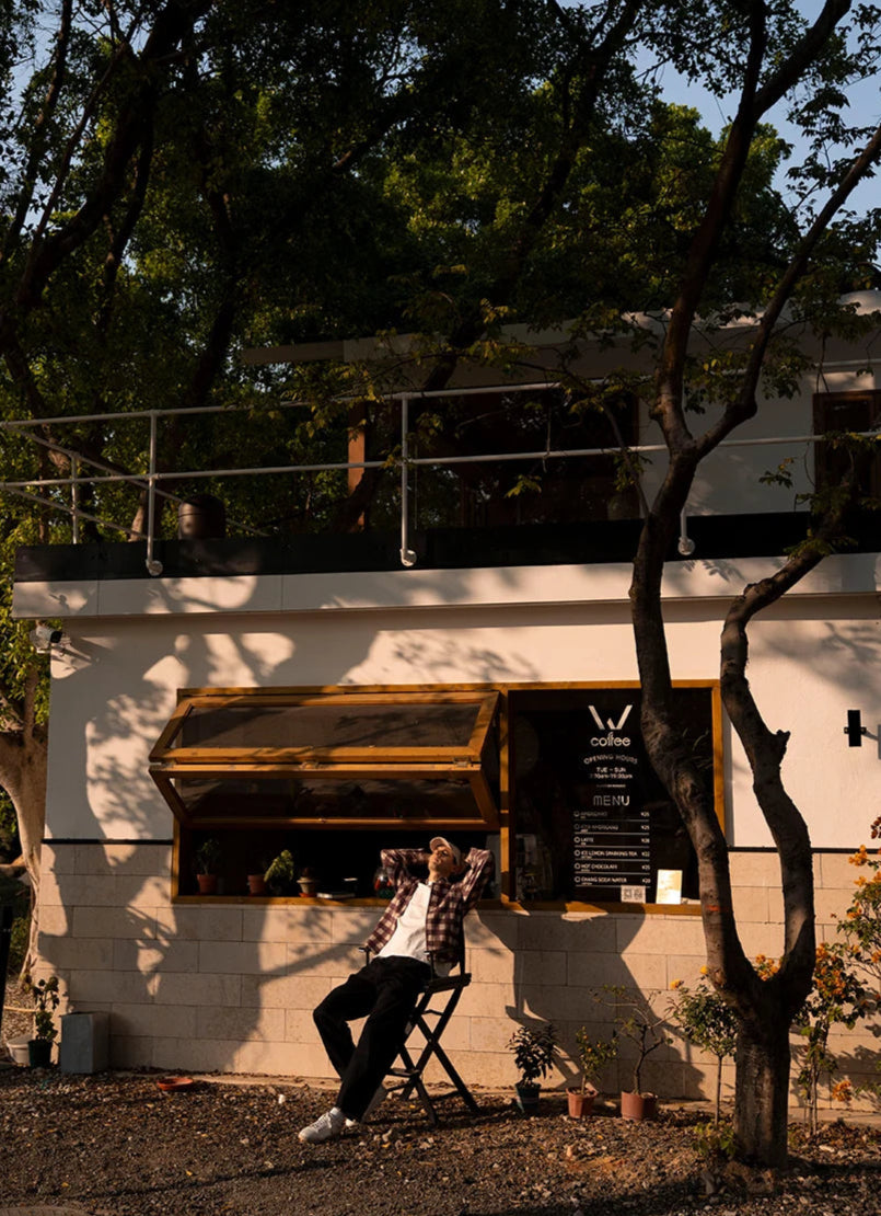 Men's Super Loose Plaid Shirt – 8oz Washed Fabric, Easy Vintage Style