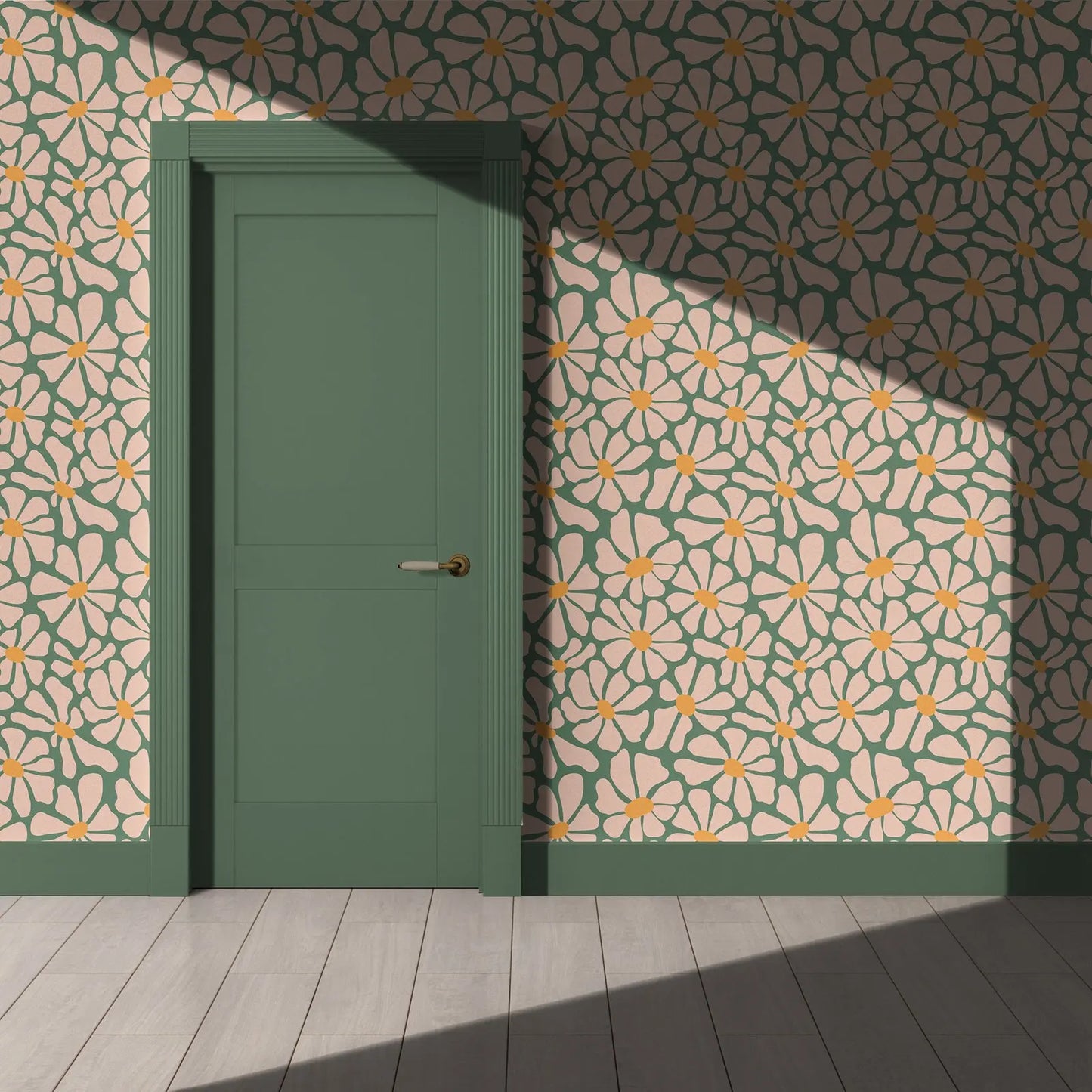 Funky Daisy Wallpaper