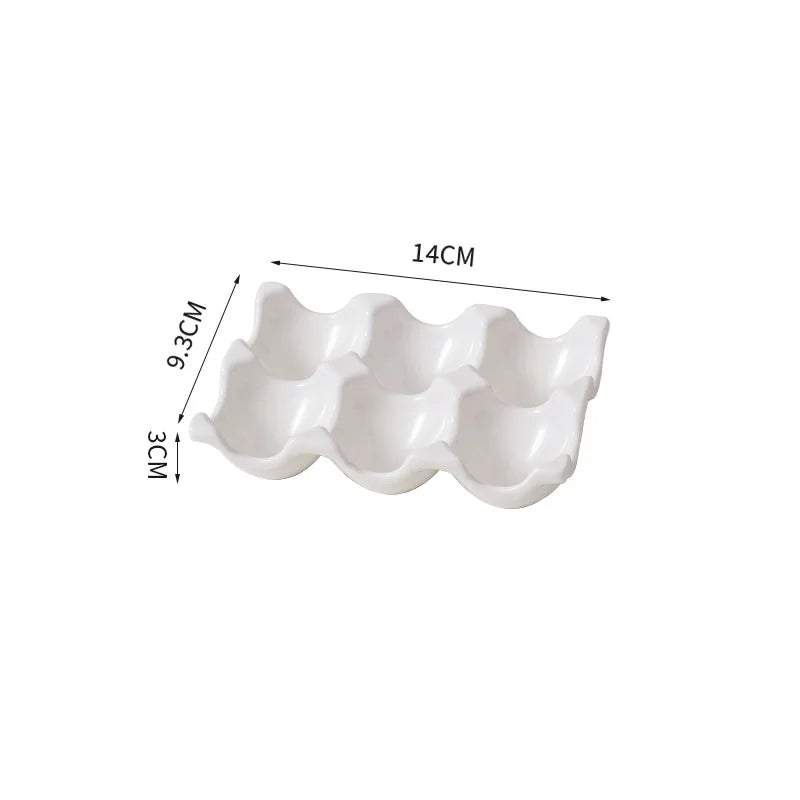 Ceramic Egg Storage Tray